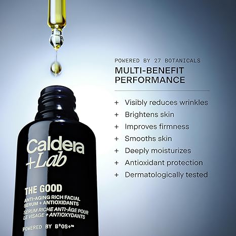 Caldera + Lab Men’s Skincare Set – The Regimen Rich: Cleanser, Moisturizer & Night Serum