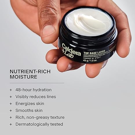 Caldera + Lab Men’s Skincare Set – The Regimen Rich: Cleanser, Moisturizer & Night Serum